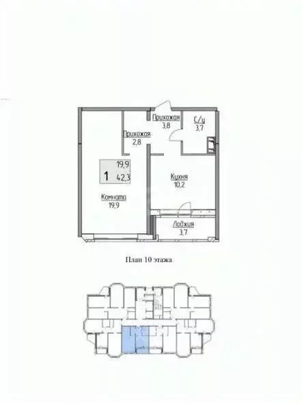 1-к кв. Ярославская область, Ярославль ул. Щорса, 8 (40.4 м) - Фото 2