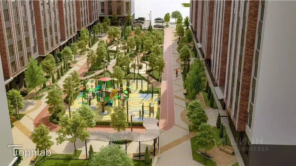 2-к кв. Кабардино-Балкария, Нальчик Кабардинская ул., 193А (67.0 м) - Фото 2