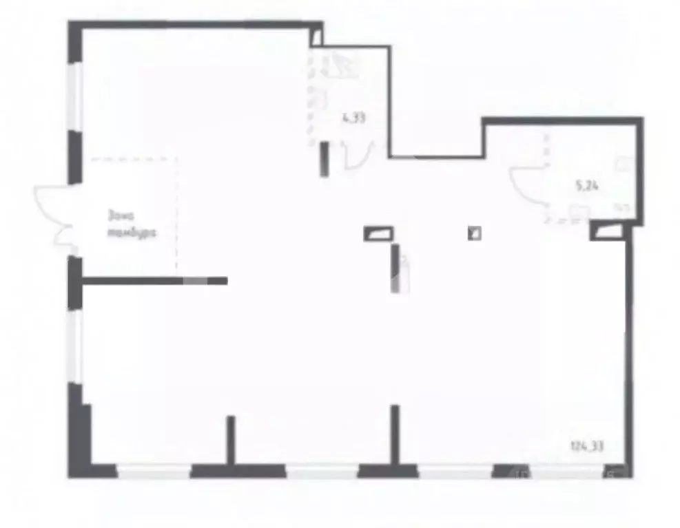 Торговая площадь в Москва ул. Любучанская, 1 (134 м) - Фото 2