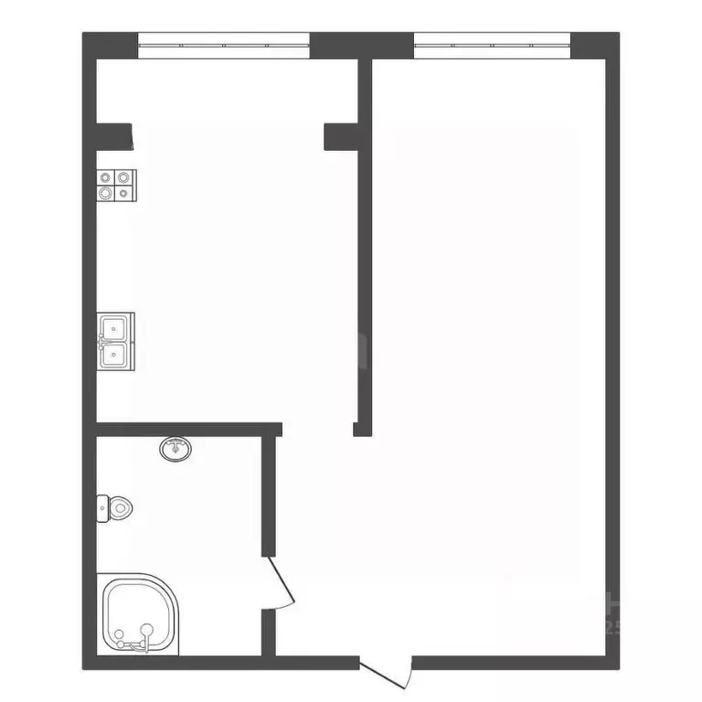 1-к кв. Ставропольский край, Кисловодск ул. Андрея Губина (32.9 м) - Фото 2