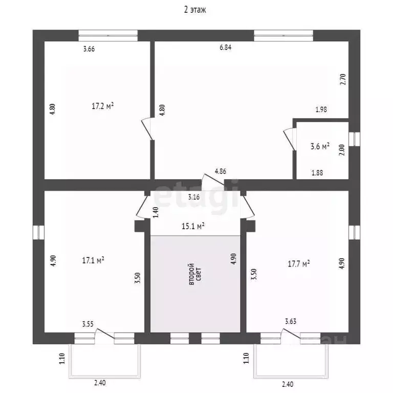 Дом в Севастополь ул. Волнистая, 4 (341 м) - Фото 2