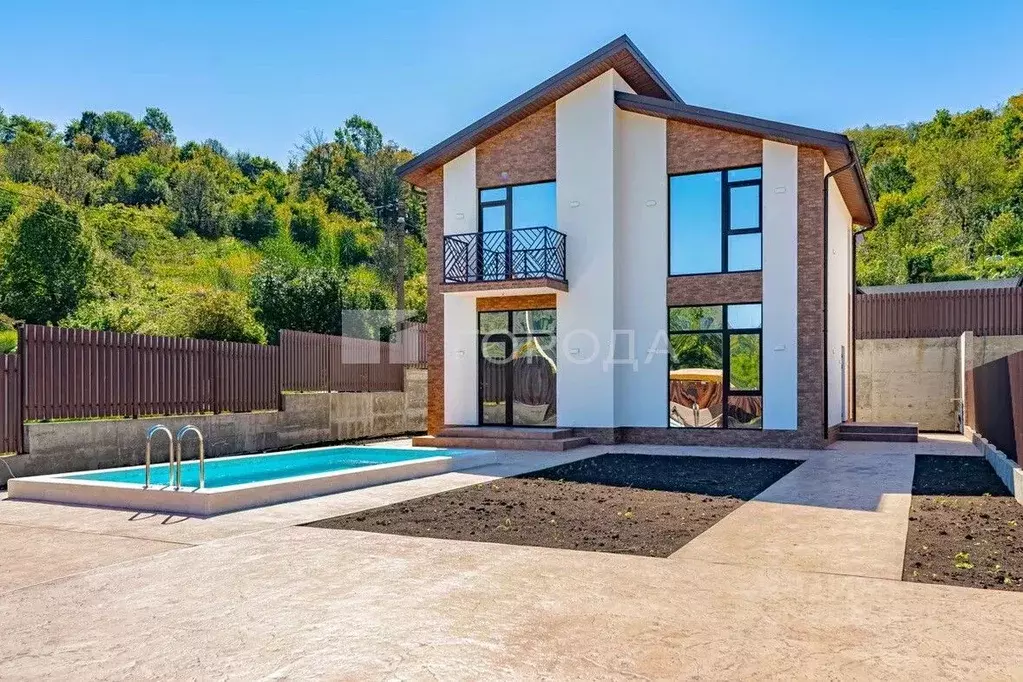 Дом в Краснодарский край, Сочи Нижняя Хобза мкр, ул. Нижнехобзинская ... - Фото 1