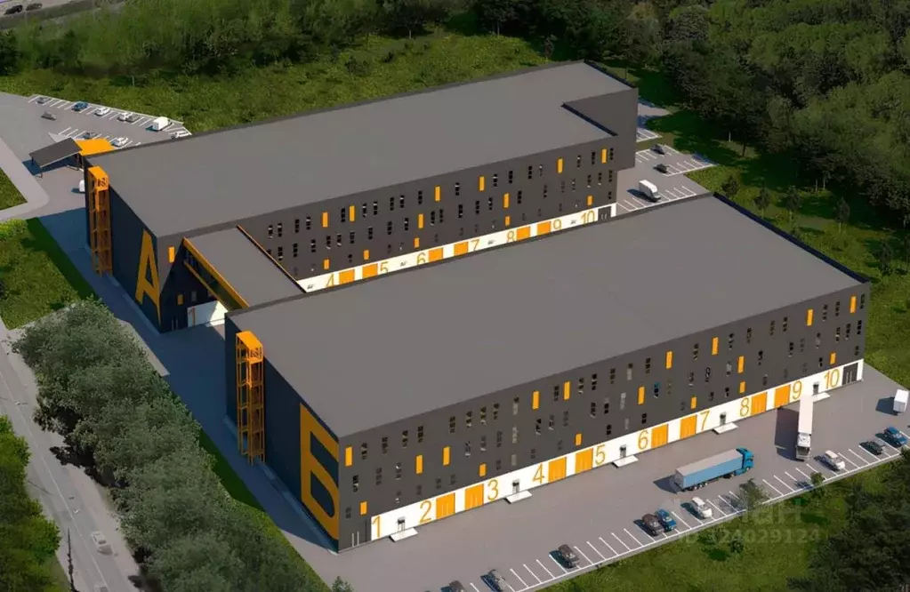 Помещение свободного назначения в Москва Новосходненское ш., 5А (1708 ... - Фото 1