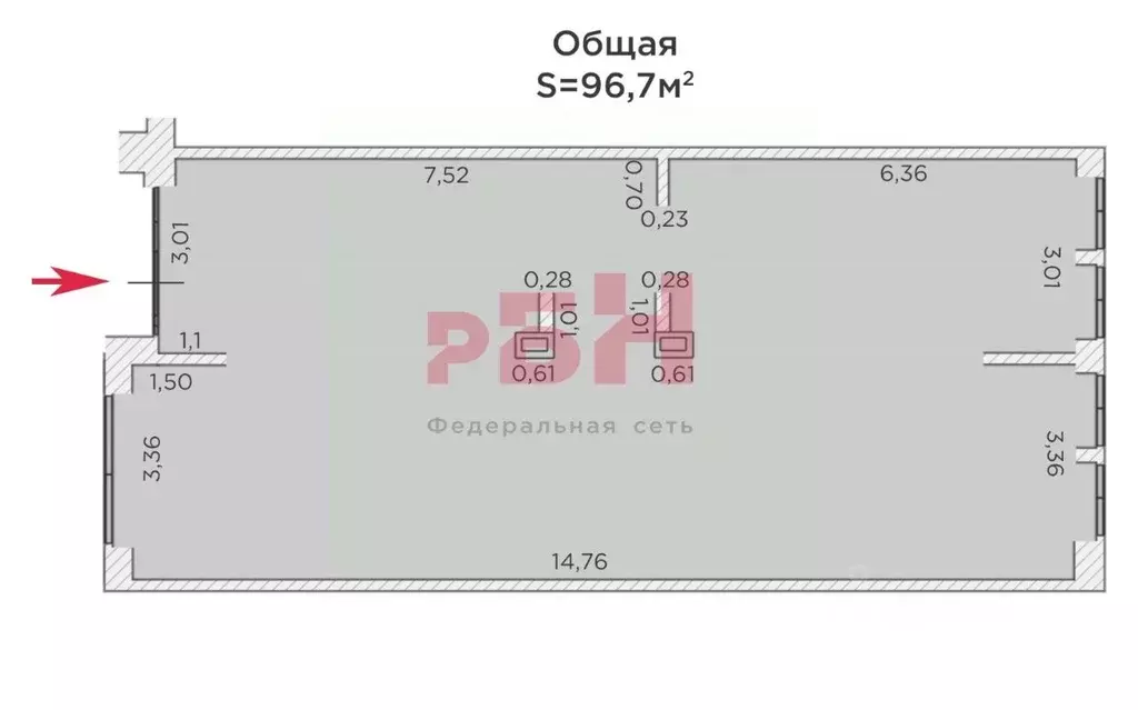 Торговая площадь в Тюменская область, Тюмень ул. Андрея Кореневского, ... - Фото 1