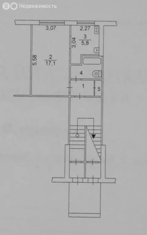 1-комнатная квартира: Челябинск, улица Энгельса, 40А (30 м) - Фото 1