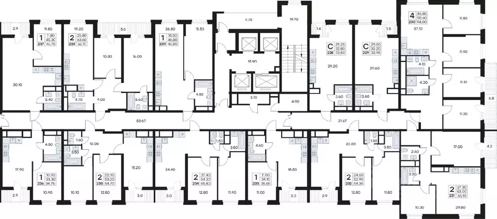 1-к кв. Приморский край, Владивосток ул. Карбышева, 22Б (46.61 м) - Фото 2