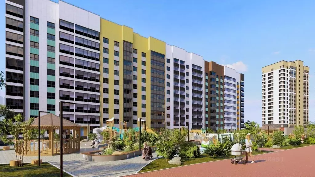 2-к кв. Алтайский край, Барнаул ул. Им. Анатолия Мельникова (61.6 м) - Фото 2