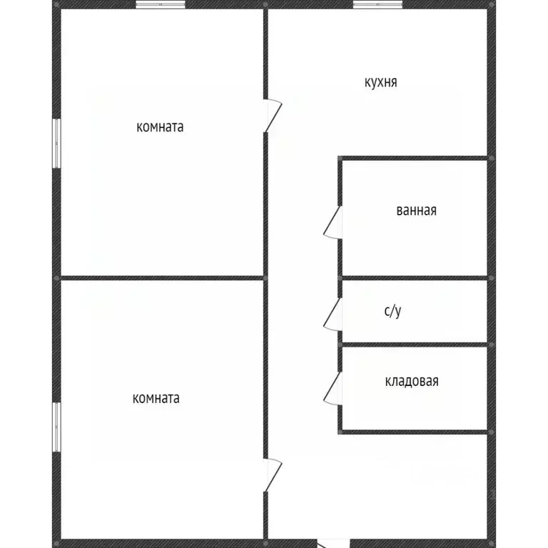 2-к кв. Свердловская область, Нижний Тагил Балакинская ул., 17 (45.4 ... - Фото 1