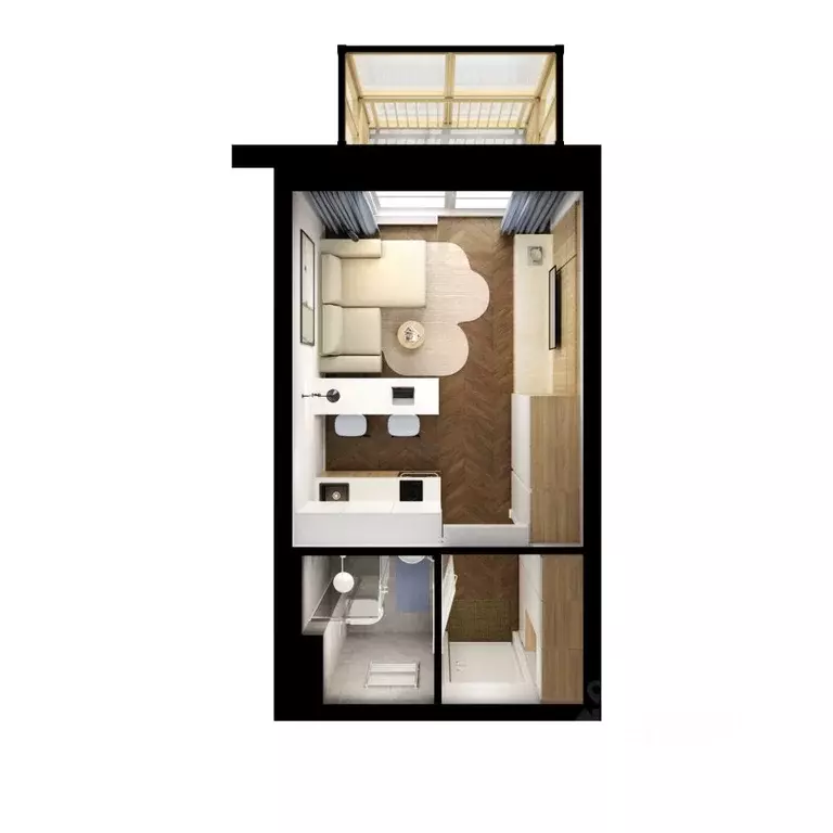 Студия Нижегородская область, Нижний Новгород д. Утечино, Савин Парк ... - Фото 2