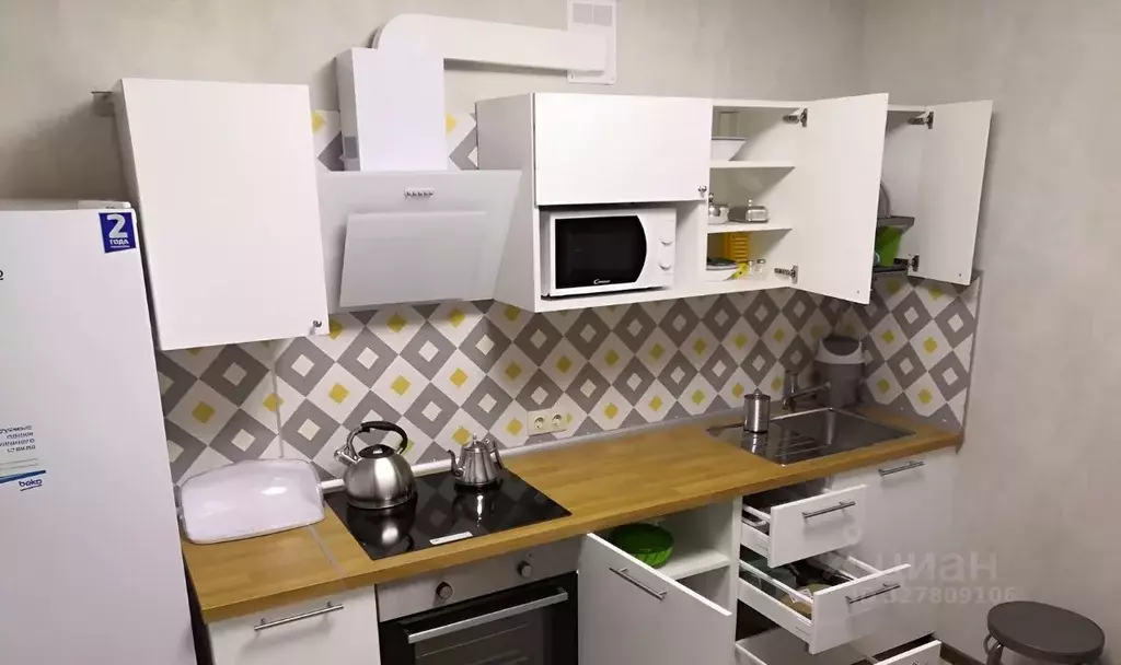 1-к кв. Татарстан, Казань проезд Яраткан, 4В (33.0 м) - Фото 2