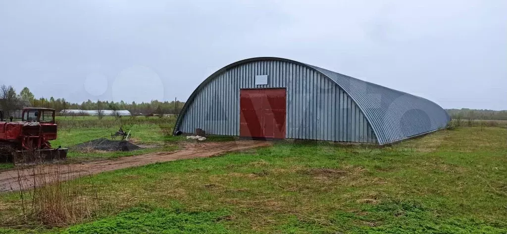 Склад, 1400 м, Земельный участок 12 900 м2 - Фото 0