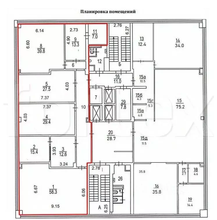 Офис в Москва Люсиновская ул., 36С1 (257 м) - Фото 1