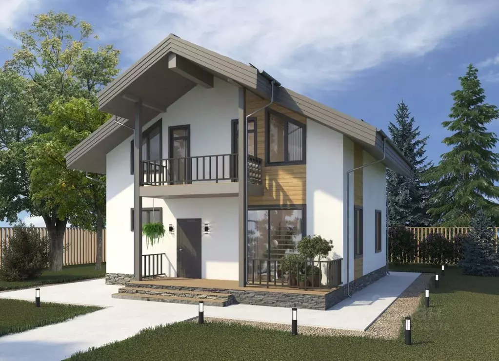 Коттедж в Ленинградская область, Приозерский район, Запорожское с/пос, ... - Фото 1