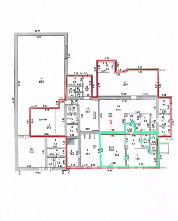 Торговая площадь в Московская область, Чехов ул. Дружбы, 13с1 (545 м) - Фото 2