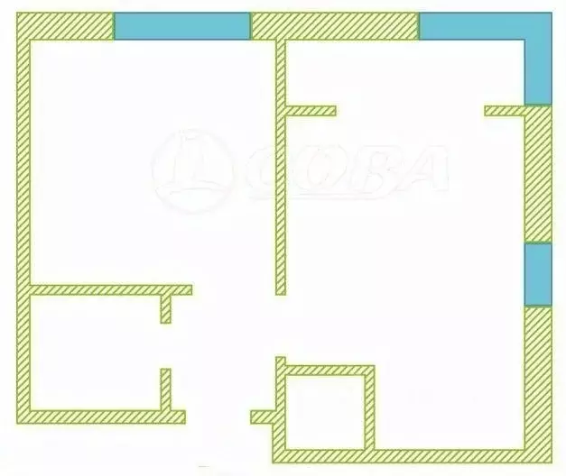 1-к кв. Тюменская область, Тюмень ул. Газовиков, 73к3 (46.0 м) - Фото 0