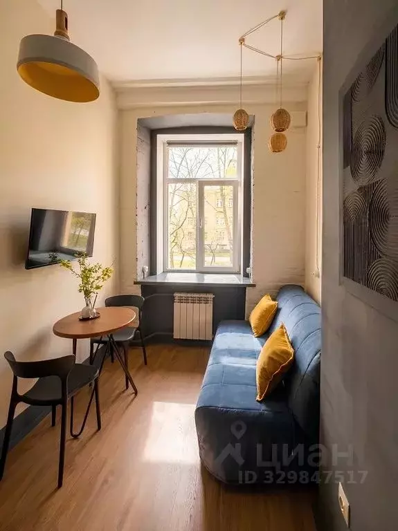 Студия Санкт-Петербург Старорусская ул., 5/3 (15.0 м) - Фото 1