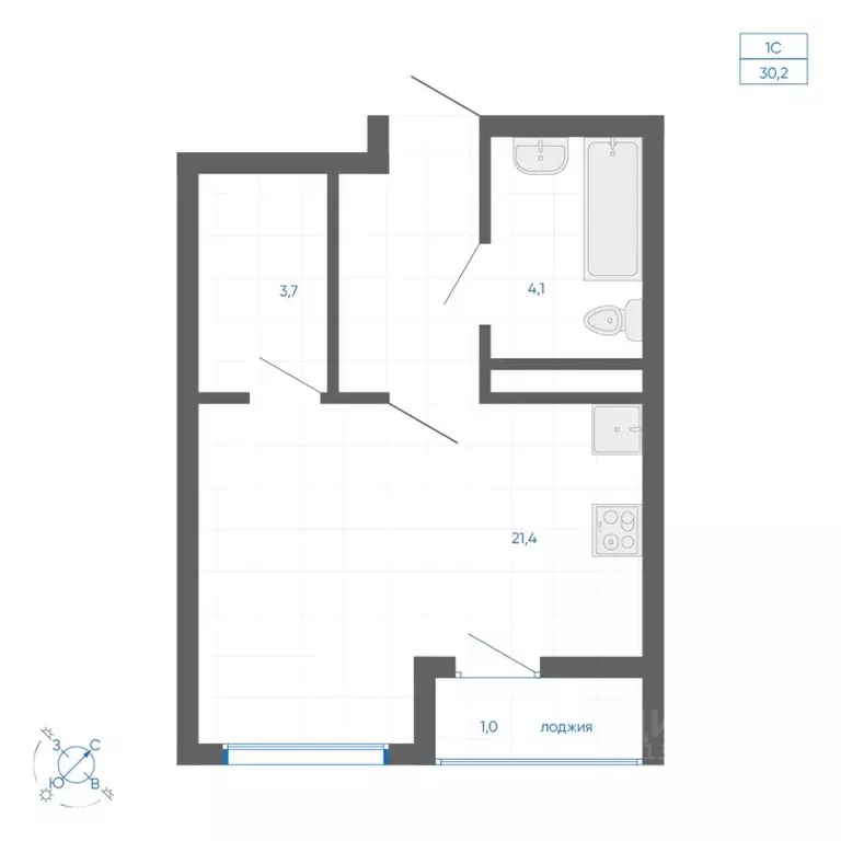 Студия Свердловская область, Екатеринбург ул. Вильгельма де Геннина, ... - Фото 1
