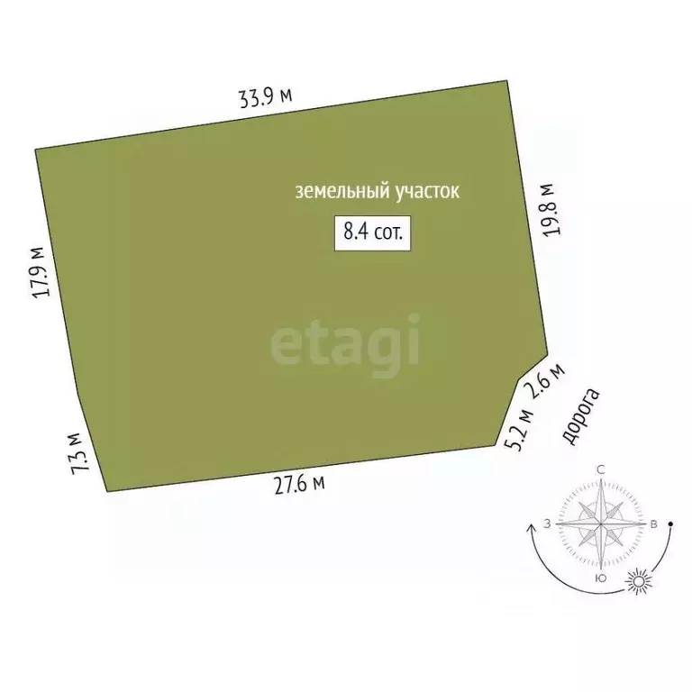 Участок в Тюменская область, Нижнетавдинский муниципальный округ, ... - Фото 2