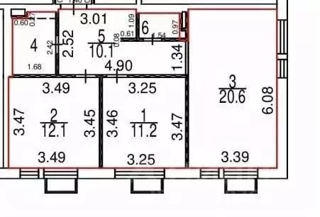 2-к кв. Москва Салтыковская ул., 6/1к7 (59.0 м) - Фото 1