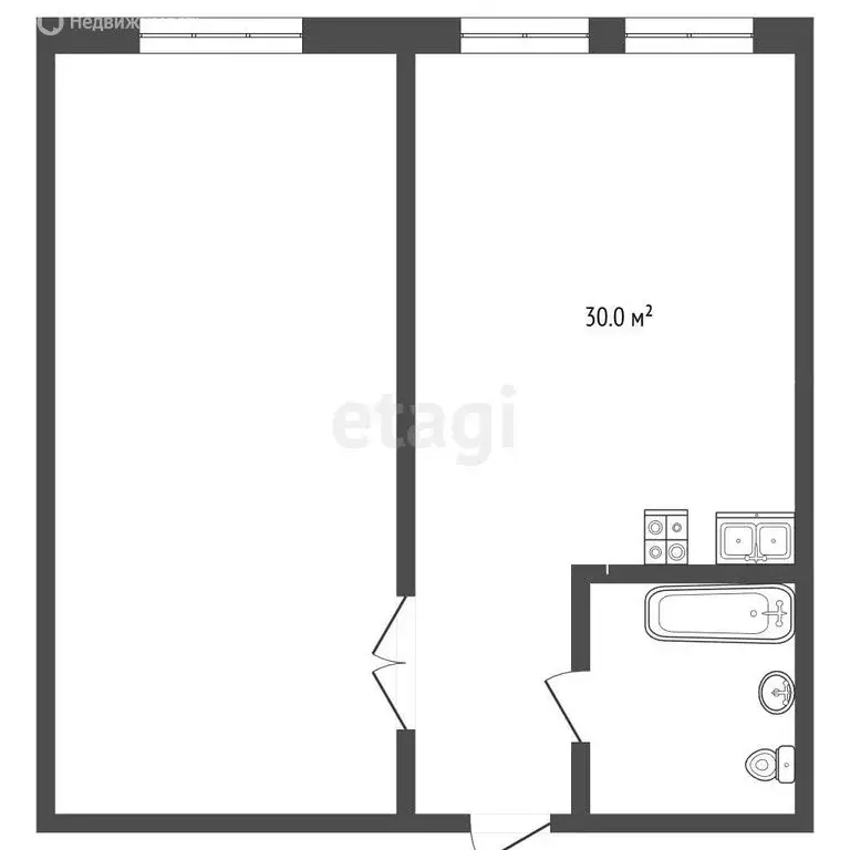 2-комнатная квартира: Нальчик, район Горная, Солнечная улица, 10к3 (67 ... - Фото 1