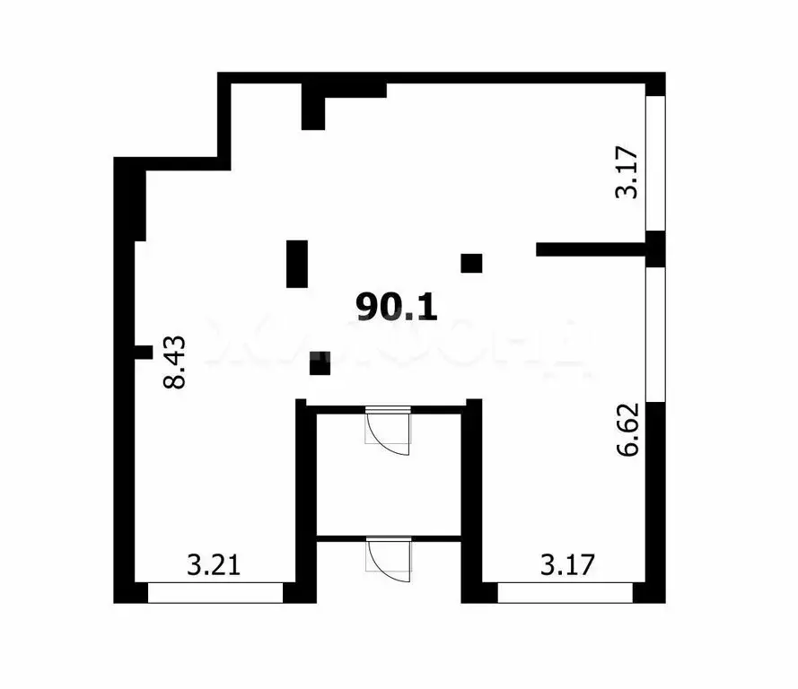 Торговая площадь (90 м) - Фото 1