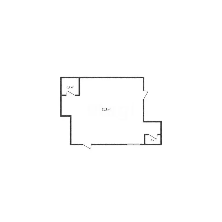 Торговая площадь (80 м) - Фото 1