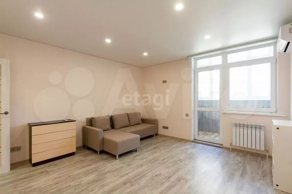 1-к. квартира, 30 м, 3/17 эт. - Фото 1
