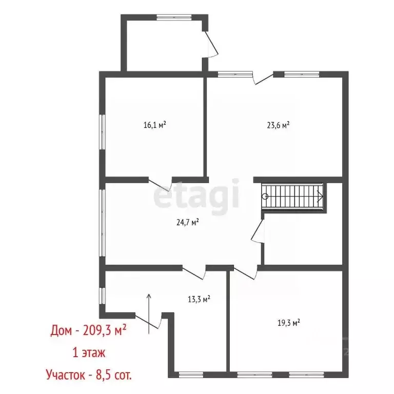 Таунхаус в Свердловская область, Сысертский муниципальный округ, пос. ... - Фото 2