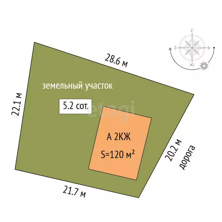 Дом в Тюмень, ДНТ Автотранспортник-2, Начальная улица (120 м) - Фото 1