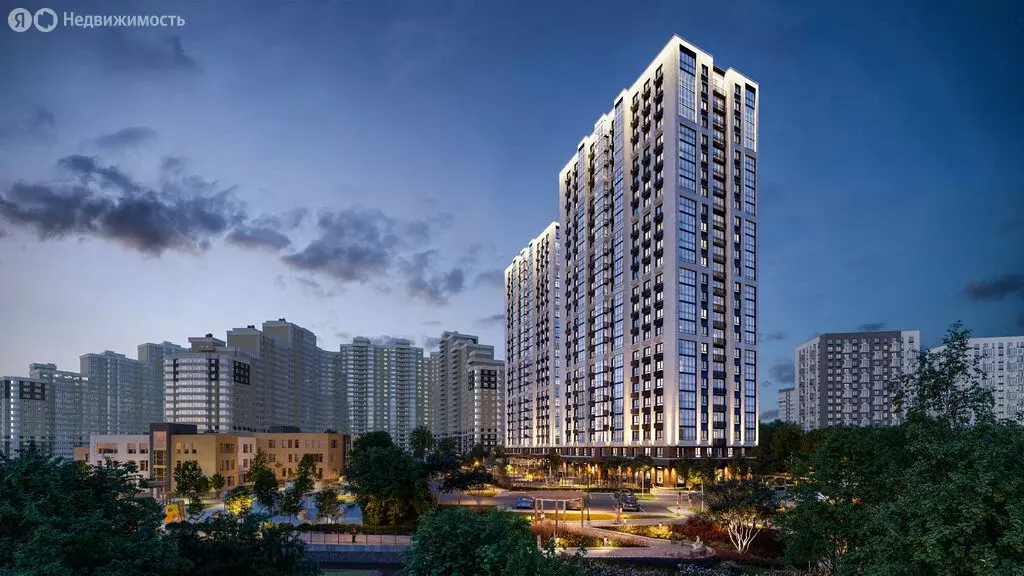 Квартира-студия: Одинцово, ЖК Одинбург, 4А (33.15 м) - Фото 2