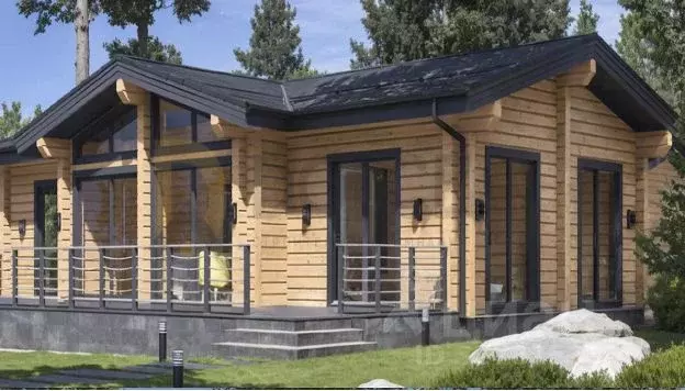 Коттедж в Ленинградская область, Приозерский район, Ларионовское ... - Фото 1