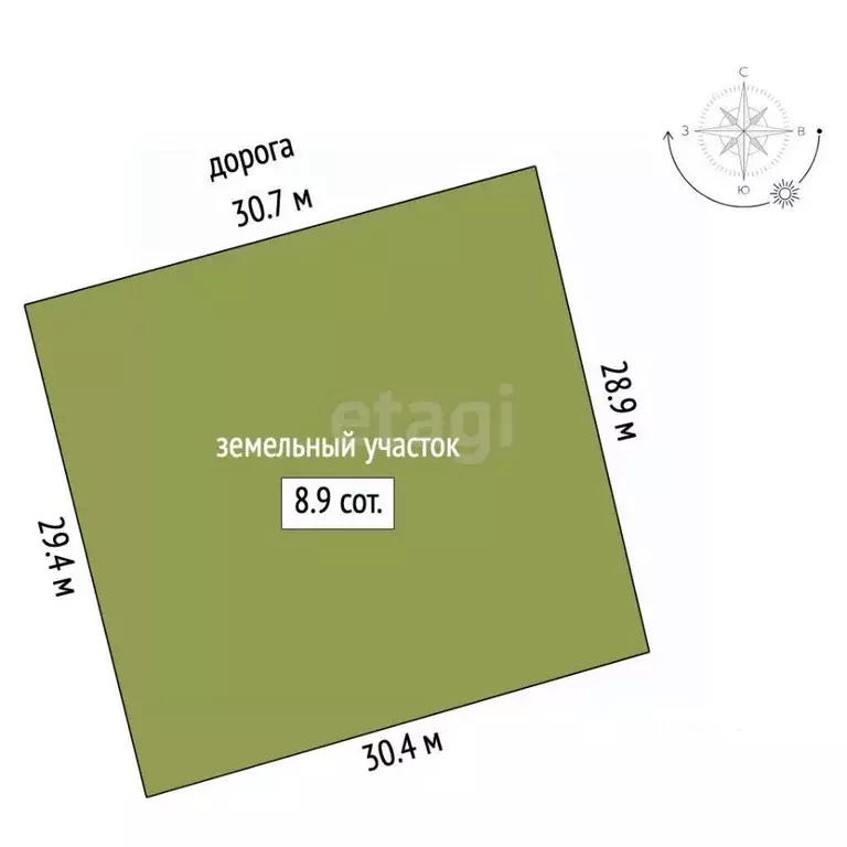Участок в Камчатский край, Елизово Заречный мкр,  (9.0 сот.) - Фото 2