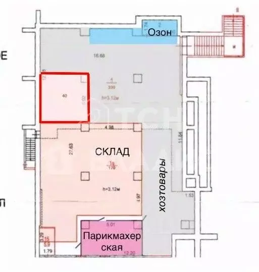 Помещение свободного назначения в Москва 1-й Павловский пер., 5 (40 м) - Фото 2
