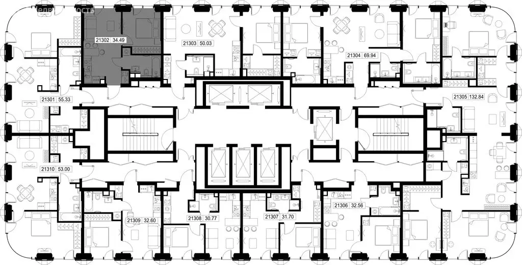 1-комнатная квартира: Москва, ЗАО, Можайский район (34.49 м) - Фото 1