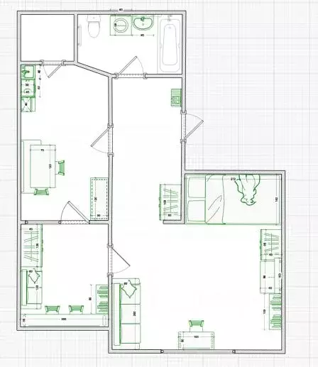 1-к кв. Калужская область, Обнинск Белкинская ул., 29 (55.0 м) - Фото 2