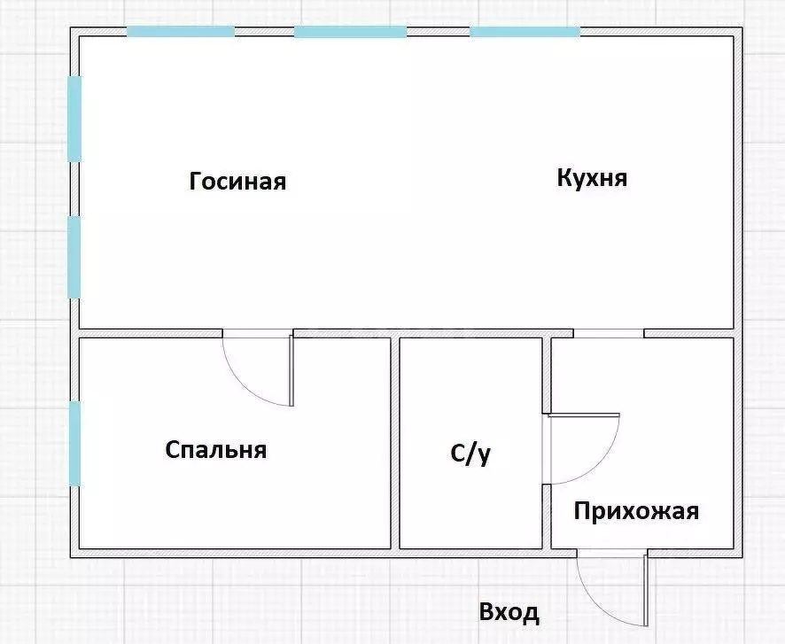 1-к кв. Приморский край, Владивосток Фонтанная ул., 3кС (53.3 м) - Фото 1