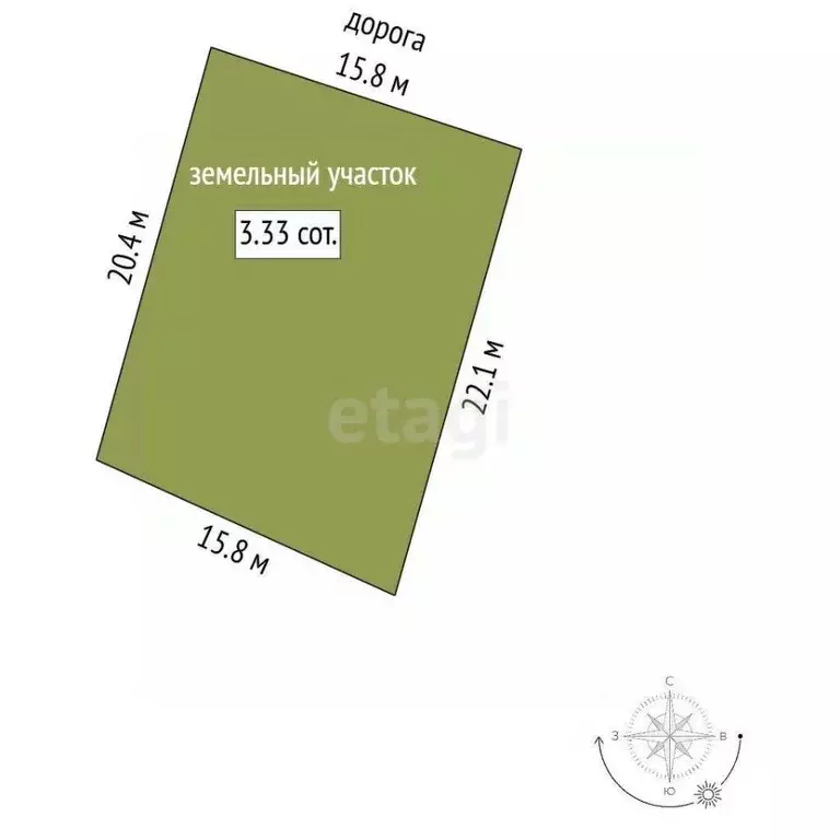 Участок в Владимирская область, Покров городской округ, пос. Городищи, ... - Фото 2