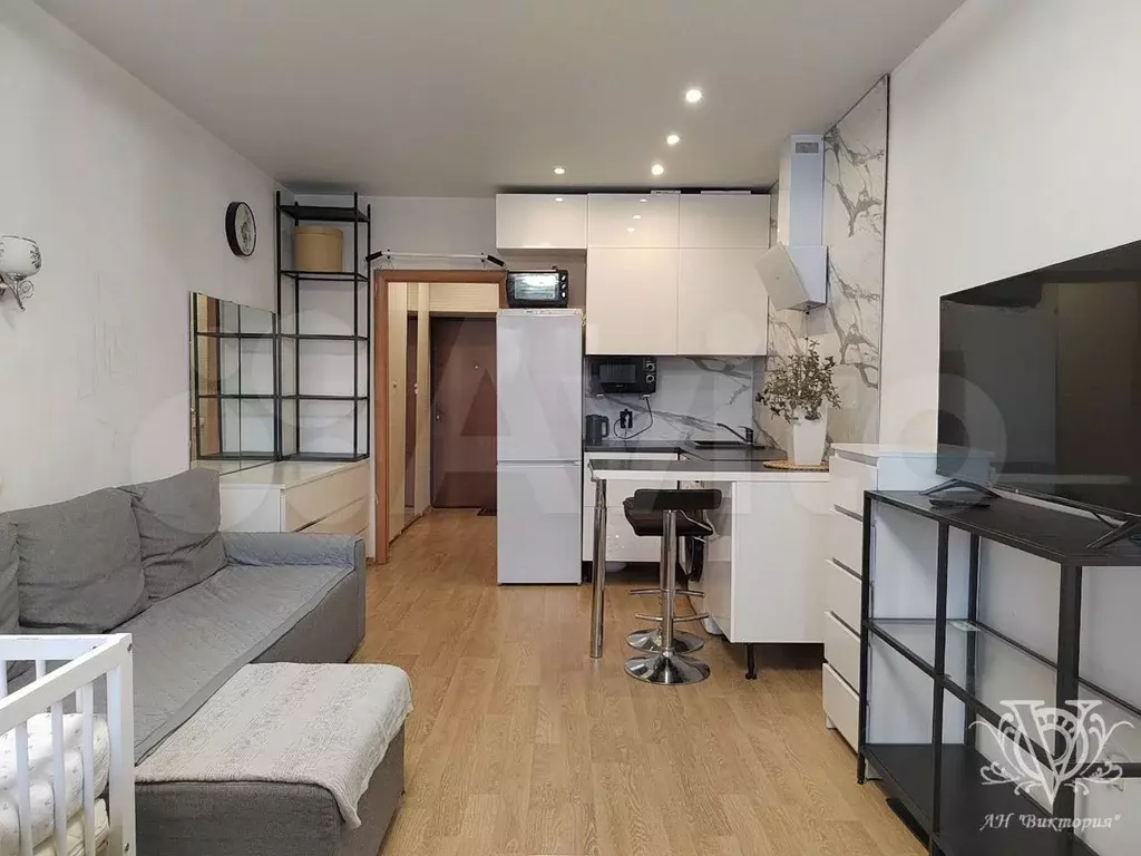 Квартира-студия, 29 м, 9/14 эт. - Фото 0