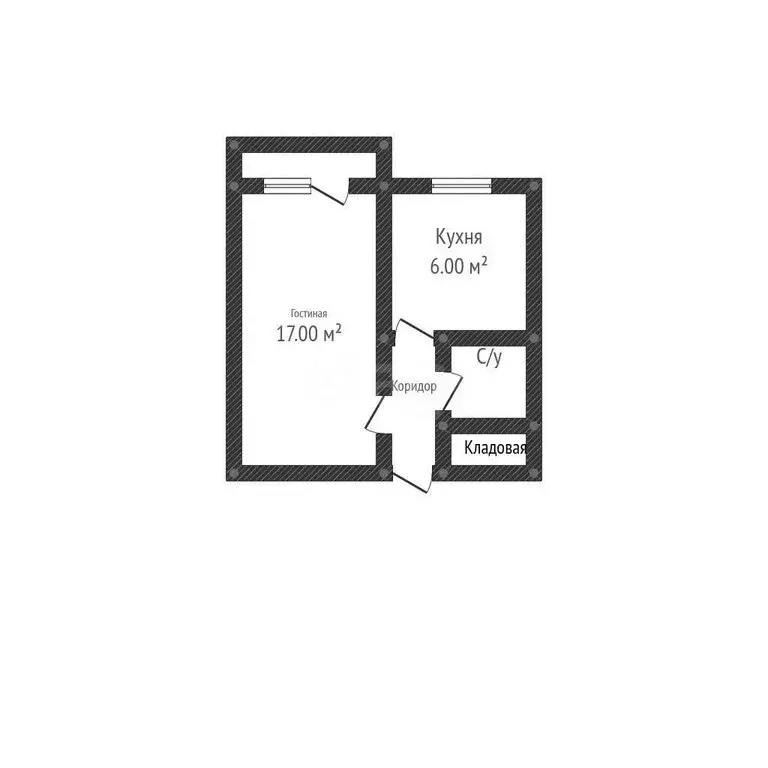 1-комнатная квартира: Берёзовый, улица Археолога Анфимова, 20 (30.4 м) - Фото 1