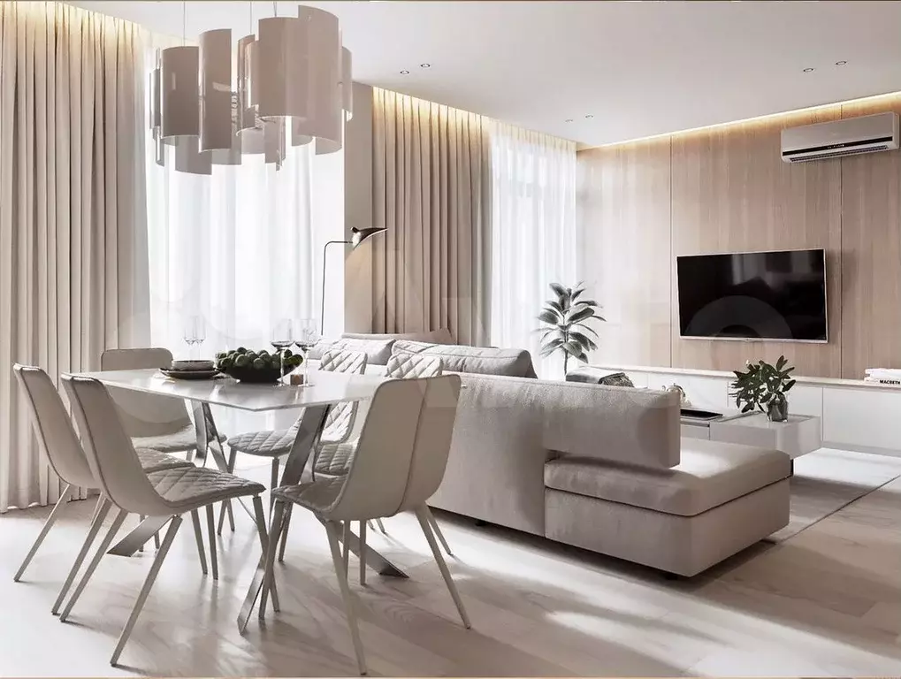 2-к. квартира, 75,7 м, 4/8 эт. - Фото 0
