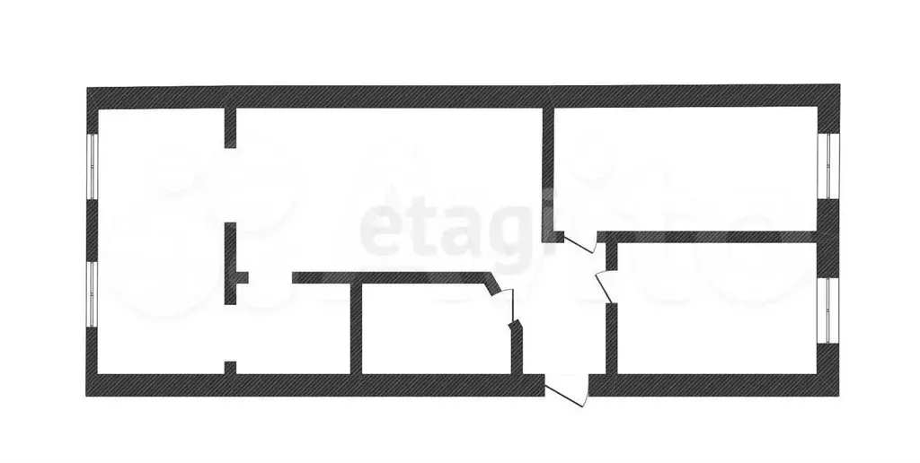 3-к. квартира, 100 м, 2/5 эт. - Фото 0