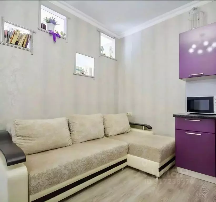 Студия Краснодарский край, Сочи Бытха мкр, ул. Бытха, 20/4 (28.0 м) - Фото 0