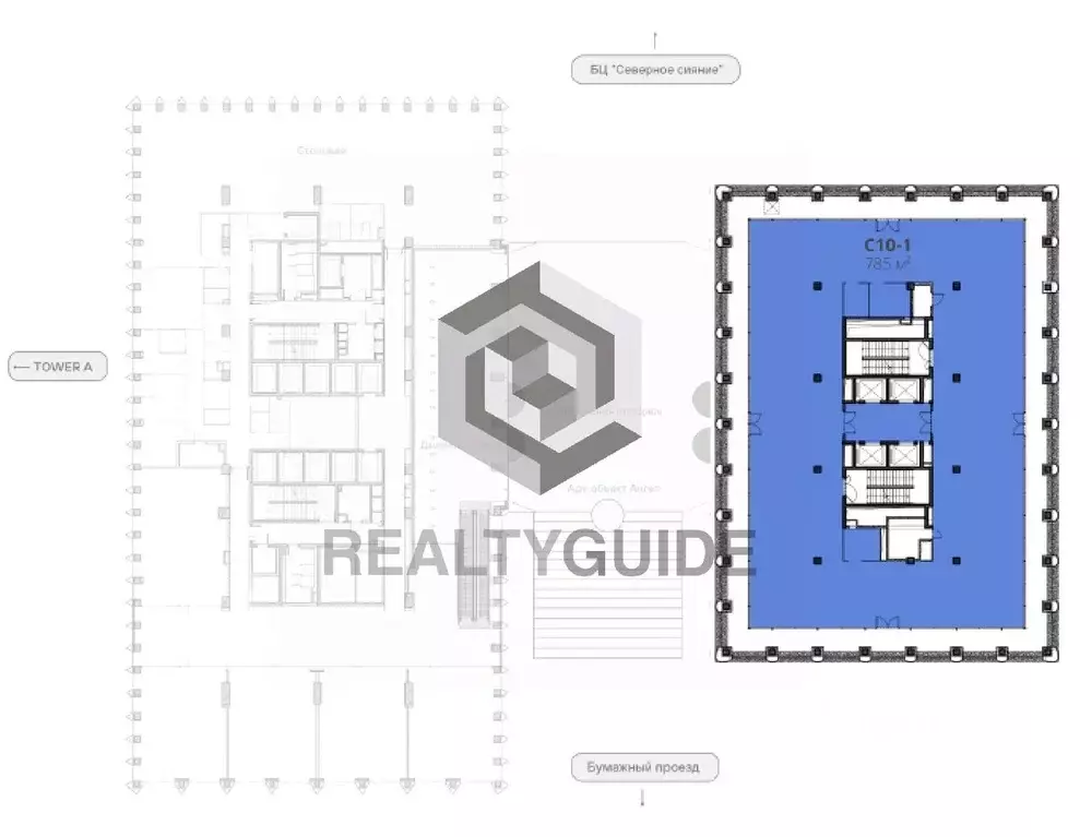 Офис в Москва Бумажный проезд, 19С3 (785 м) - Фото 1