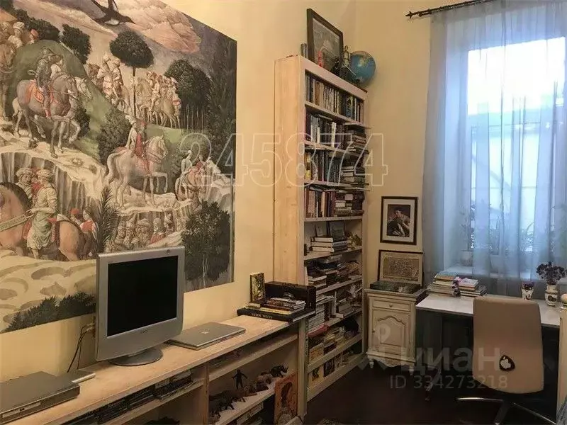 Комната Москва ул. Пречистенка, 25 (20.0 м) - Фото 2