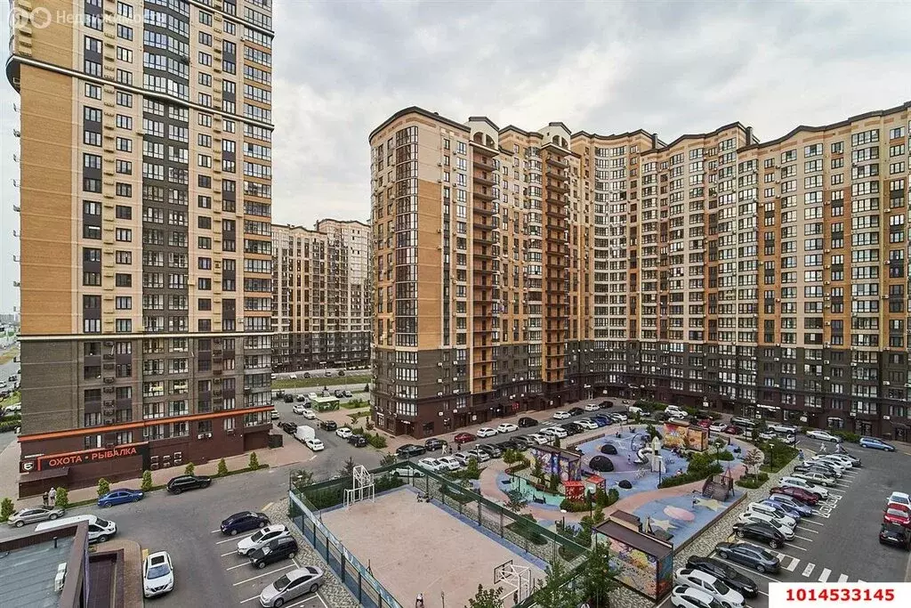 2-комнатная квартира: Краснодар, улица Григория Булгакова, 7к1 (73.9 ... - Фото 1