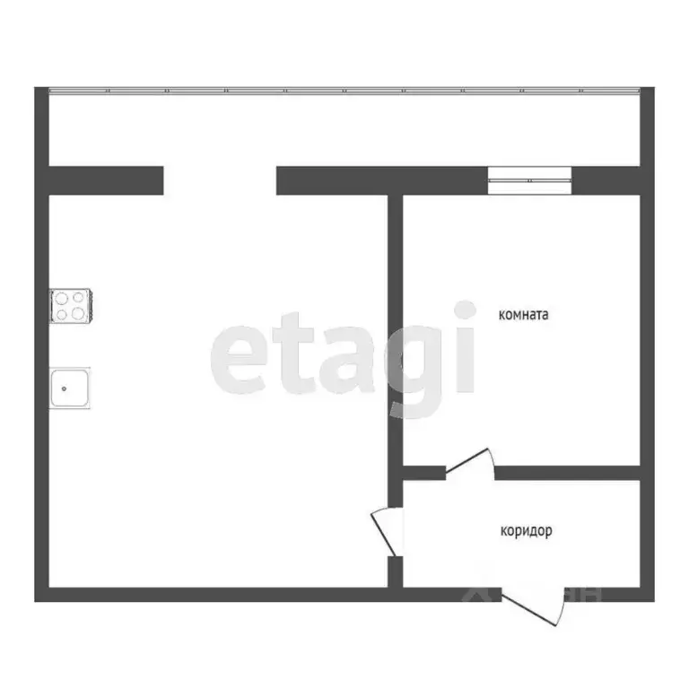 Комната Вологодская область, Вологда Топливный пер., 6А (21.6 м) - Фото 2