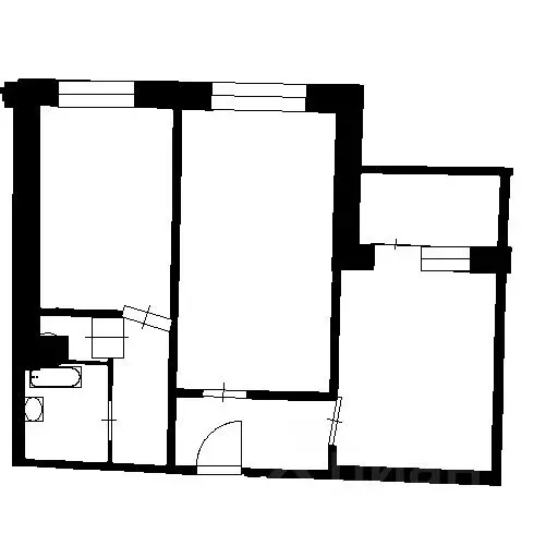 2-к кв. Башкортостан, Уфа ул. Валерия Лесунова (55.0 м) - Фото 1