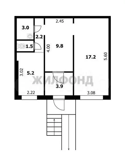 Продам помещение свободного назначения, 43 м - Фото 0