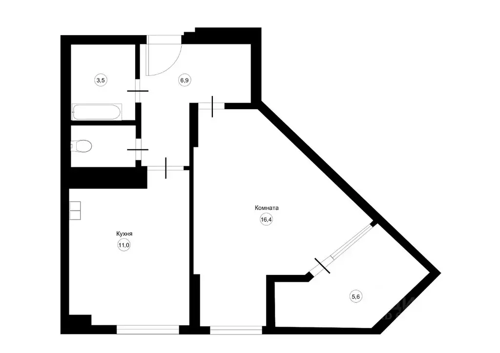 1-к кв. Краснодарский край, Анапа Алексеевка мкр, ул. Ленинградская, ... - Фото 1