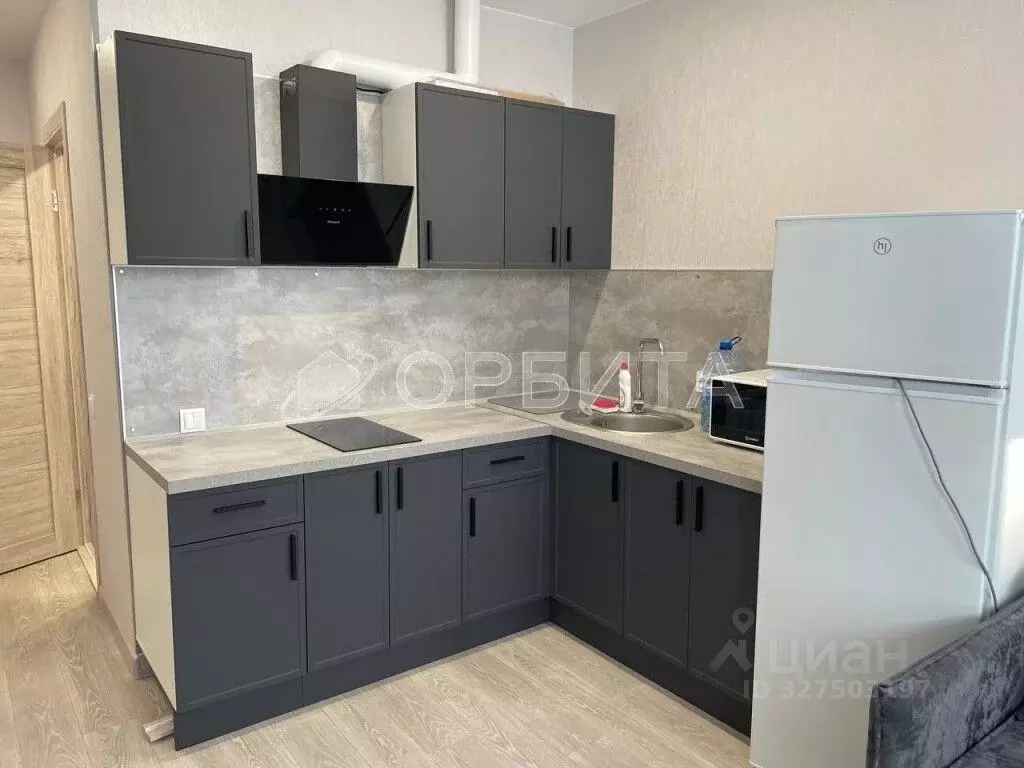 Студия Тюменская область, Тюмень ул. Евгения Войнова, 3 (22.5 м) - Фото 1